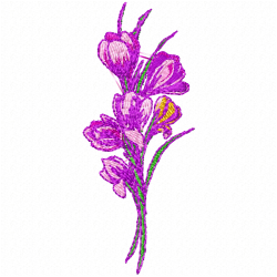 Flowers Embroidery Design 11 Flowers Embroidery Design 11